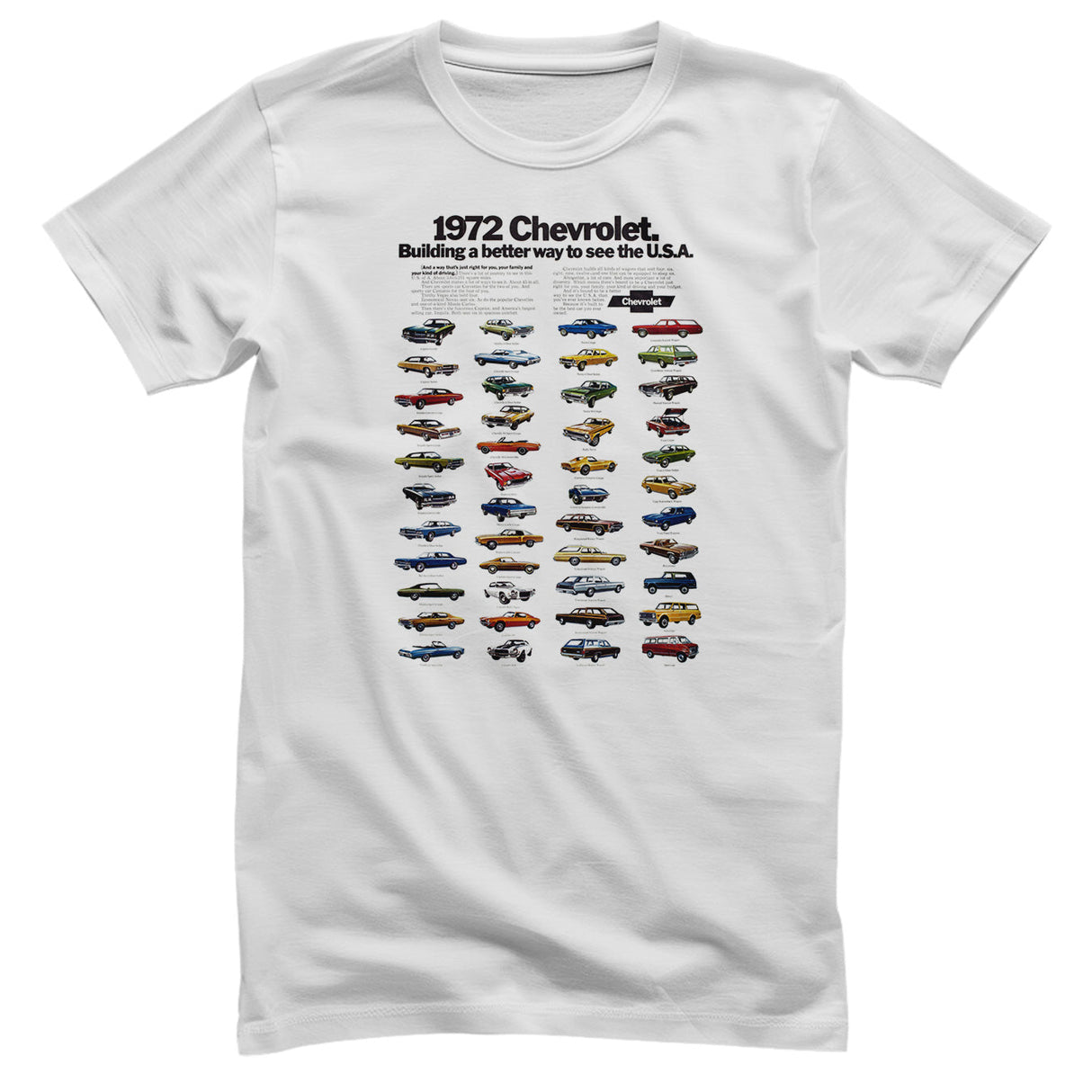 1972 Chevrolet Line Up T-Shirt
