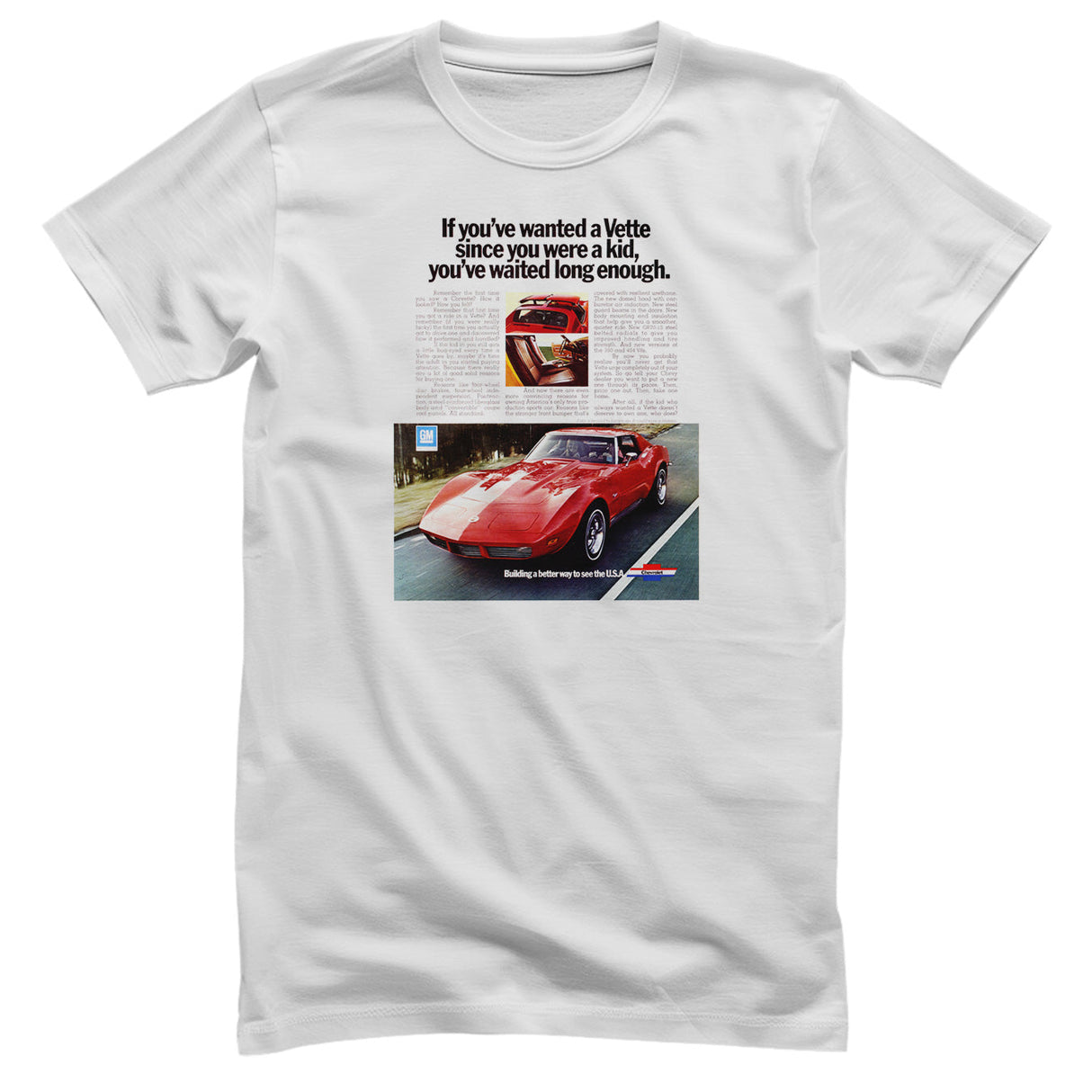 Corvette C3 Retro Add T-Shirt