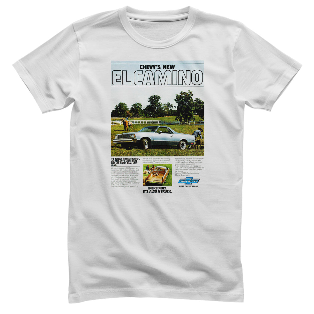 Chevy's New El Camino Add T-Shirt