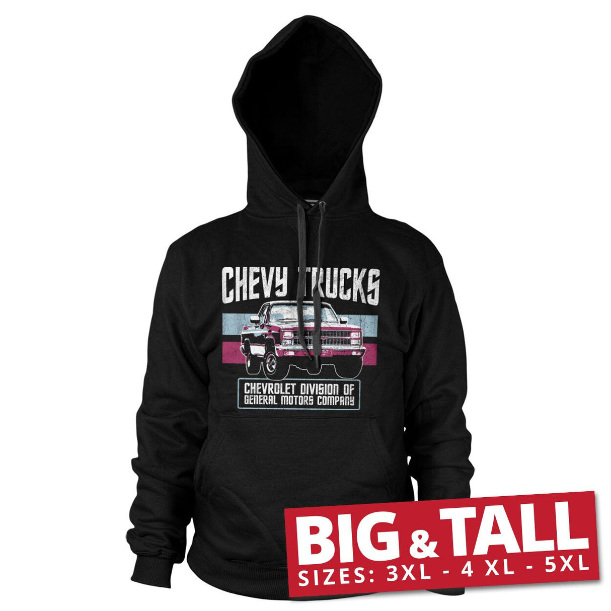 Chevy Trucks - General Motors Big & Tall Hoodie