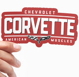 Corvette - American Muscles Sticker