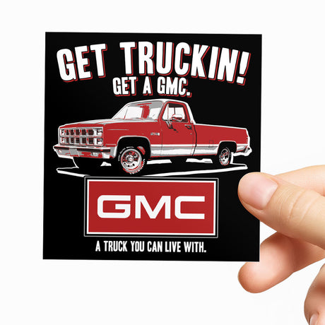 Get Truckin With GMC Sticker