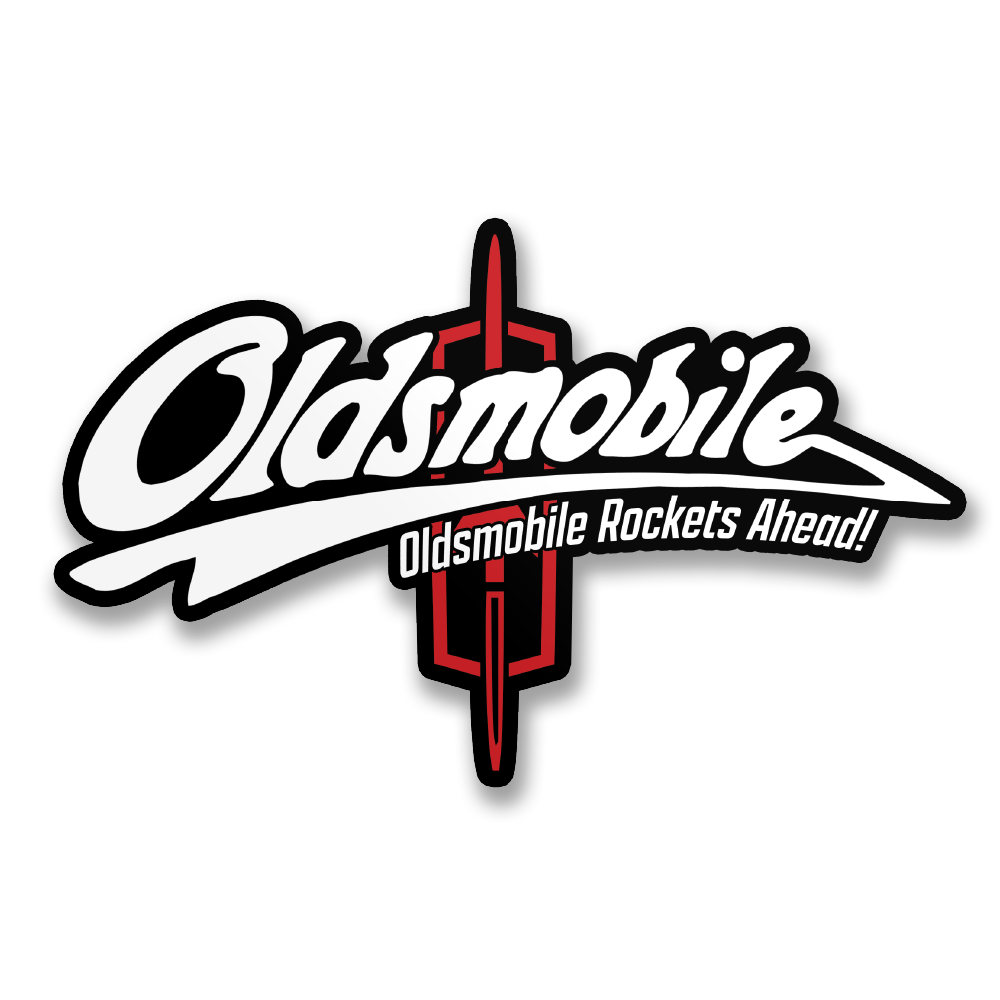Oldsmobile T-Shirt Uomo – Licenza Ufficiale – Rockets Ahead – Manica Corta