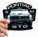 Pontiac GTO Sticker