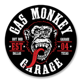 Gas Monkey Garage Round Seal Sticker