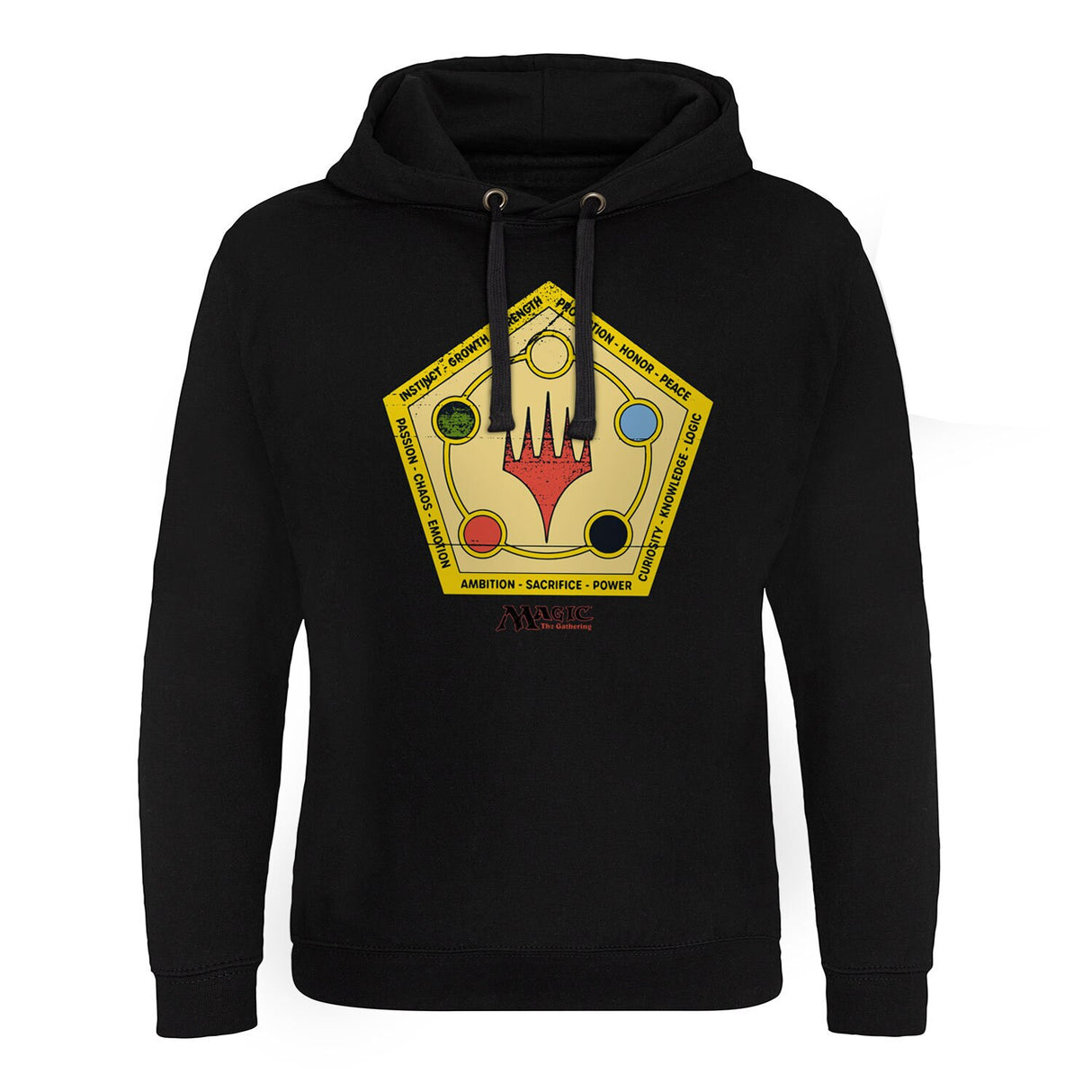 Magic The Gathering Symbols Epic Hoodie