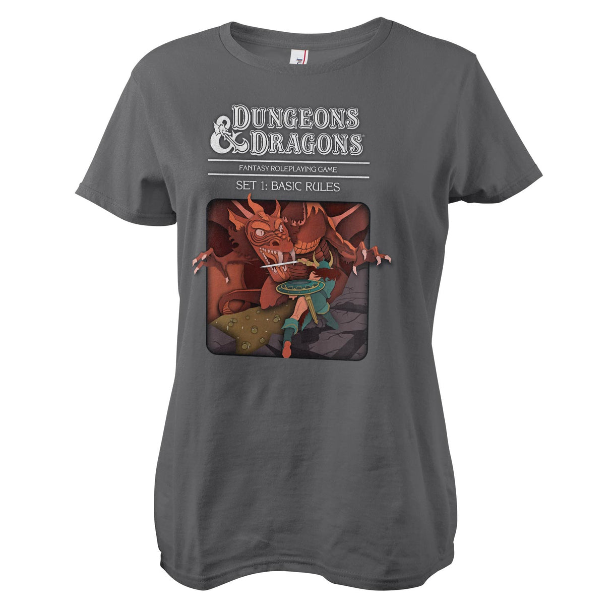 D&D Set 1 - Basic Rules Girly Tee
