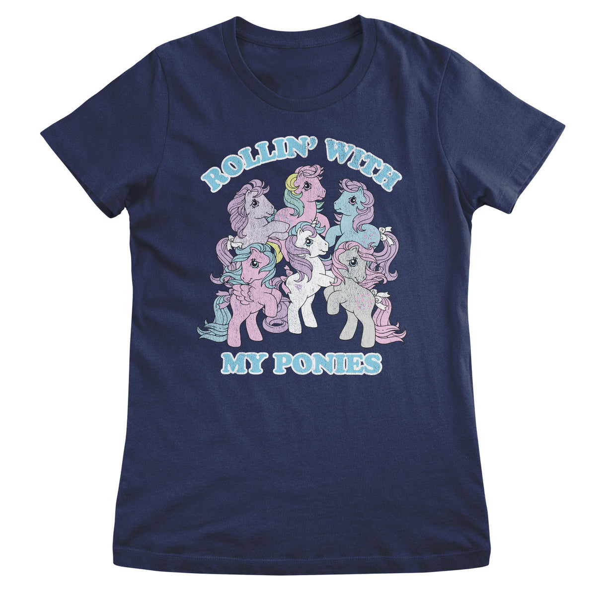Rollin' With My Ponies - MLP Girly Tee
