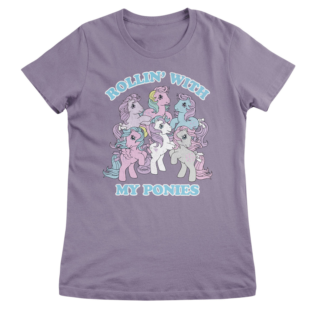 Rollin' With My Ponies - MLP Girly Tee