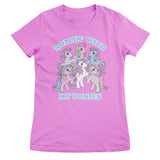 Rollin' With My Ponies - MLP Girly Tee