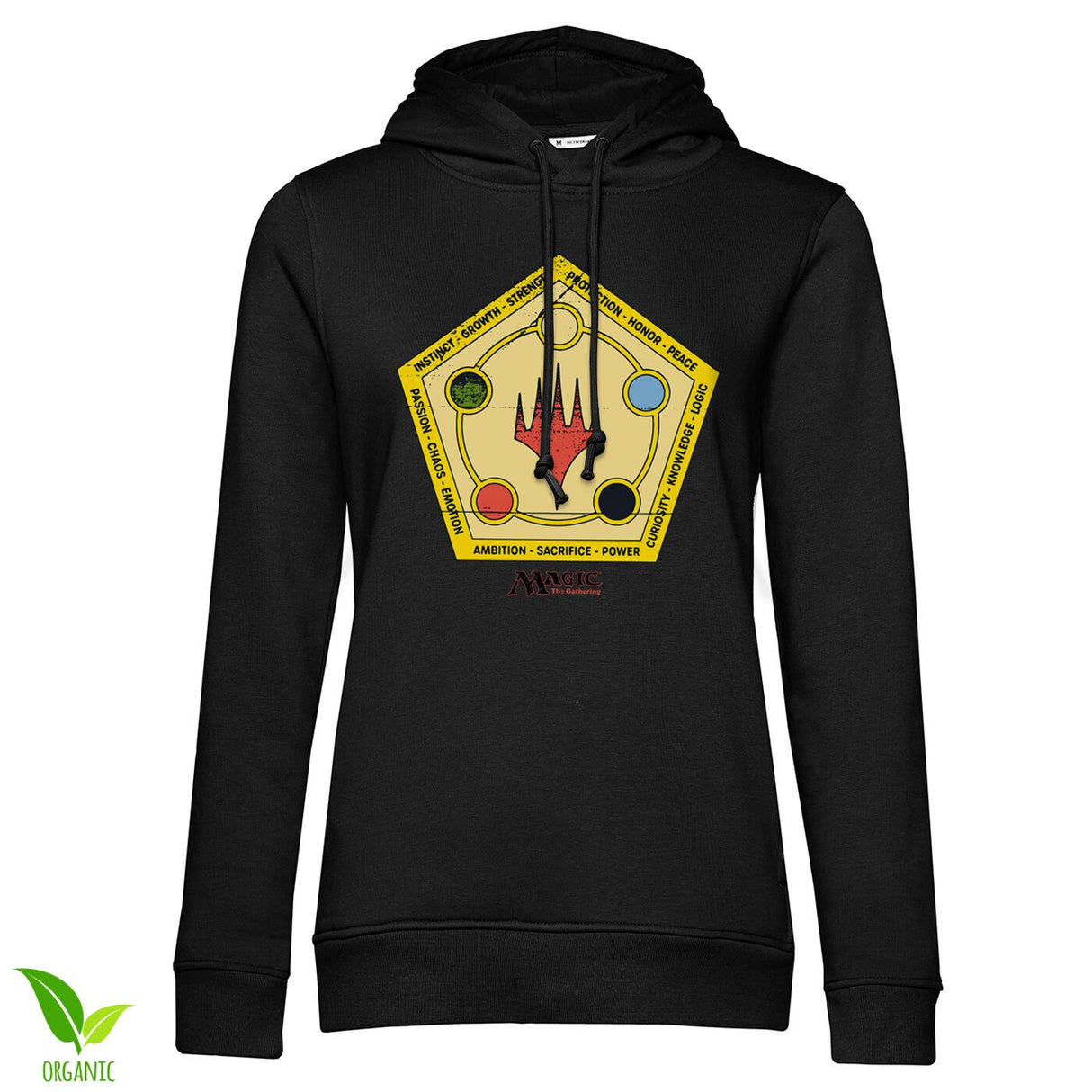 Magic The Gathering Symbols Girls Hoodie