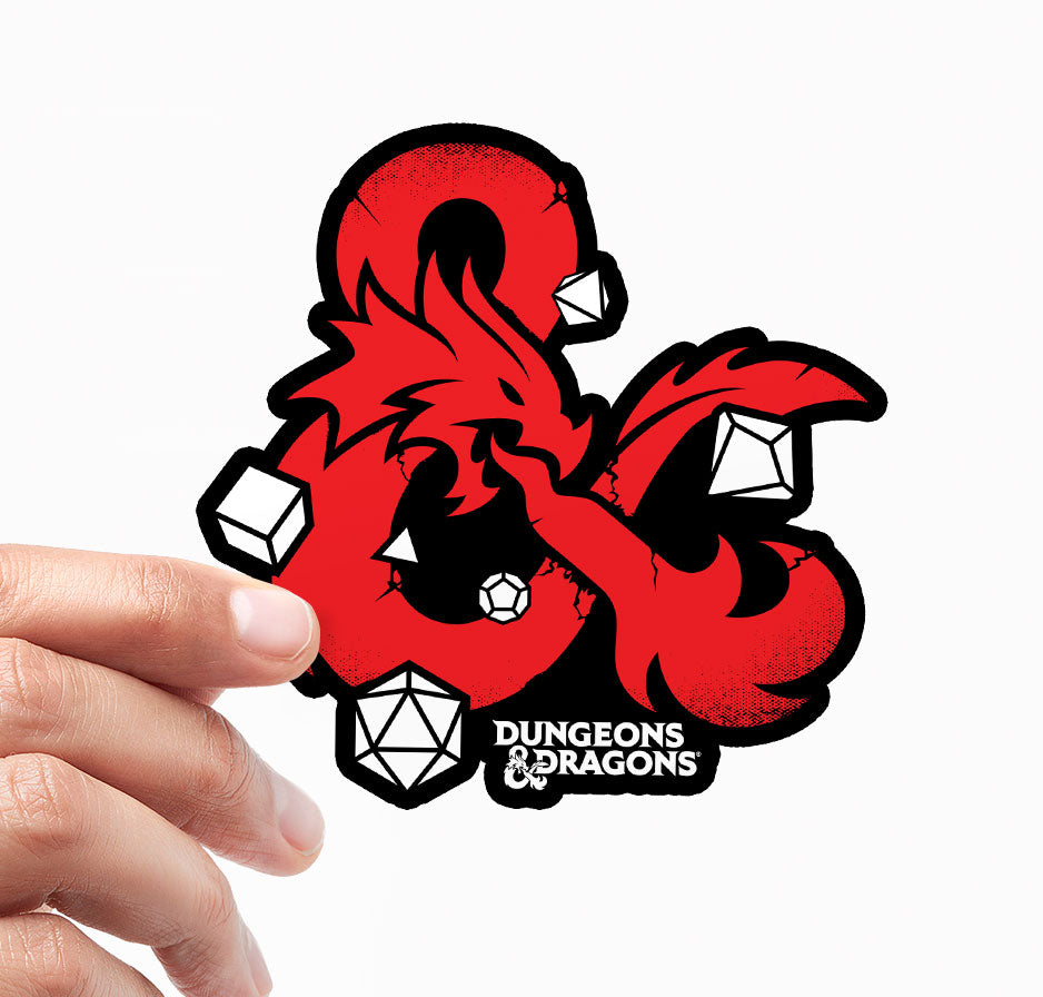 D&D - Dices Sticker