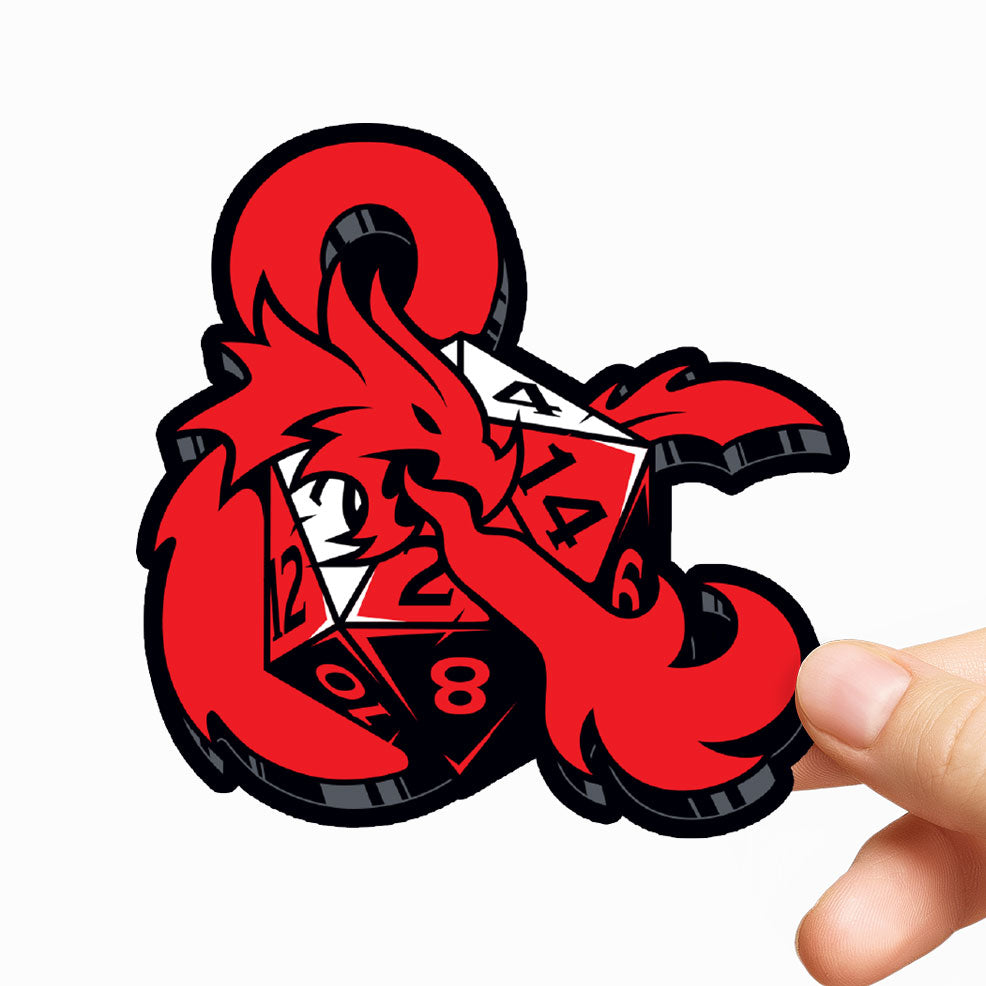 Dungeons & Dragons Icon Sticker