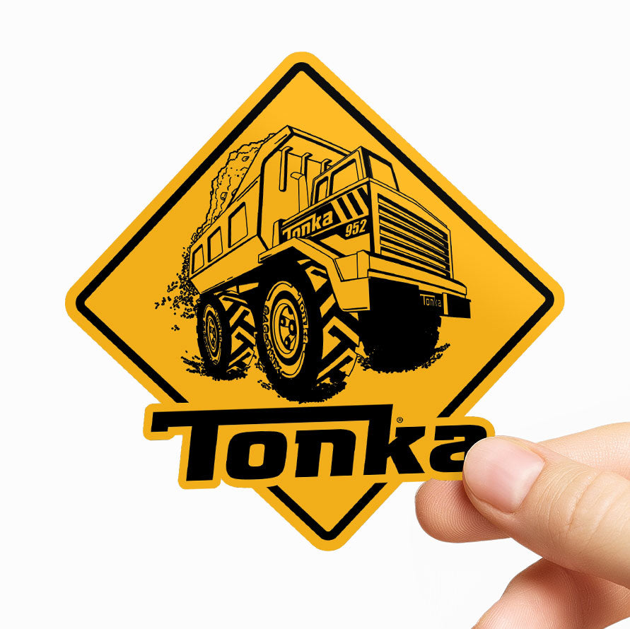 TONKA Sign Sticker