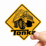 TONKA Sign Sticker