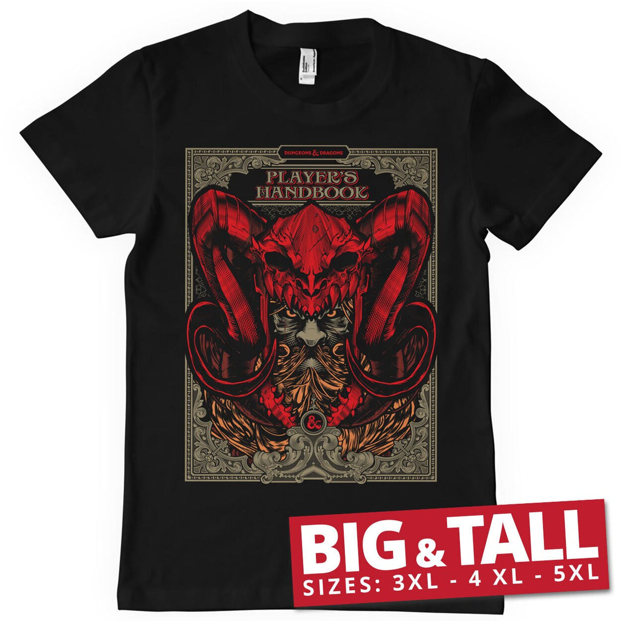 Player's Handbook Big & Tall T-Shirt