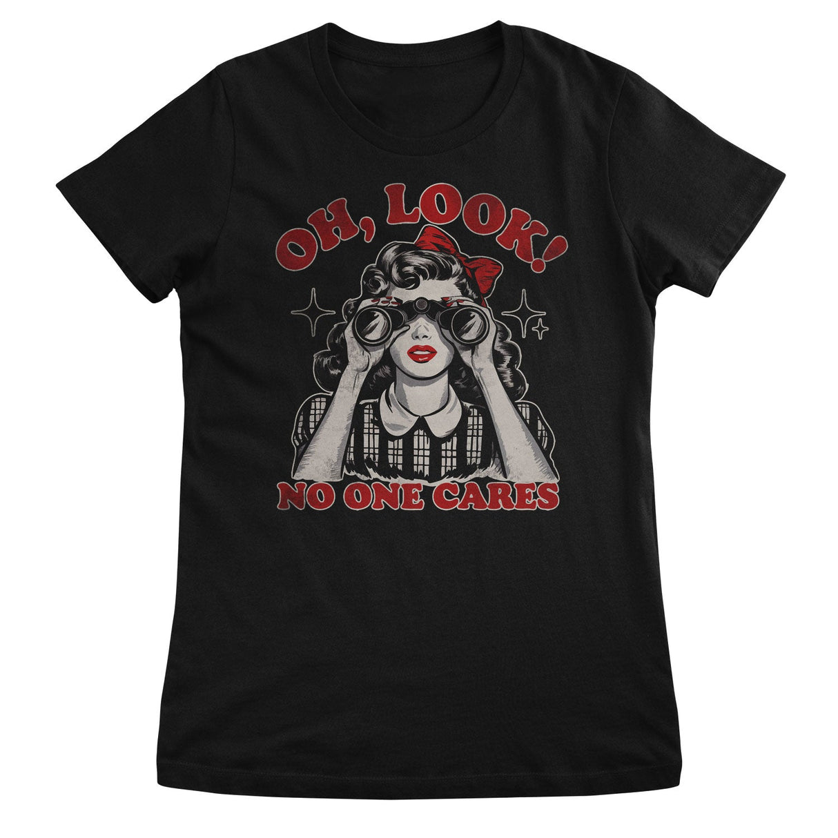 Oh Look! - No One Cares Girly Top