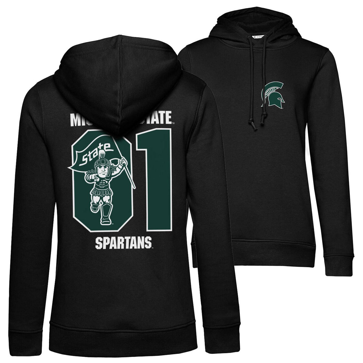 Spartans 01 Mascot Girls Hoodie