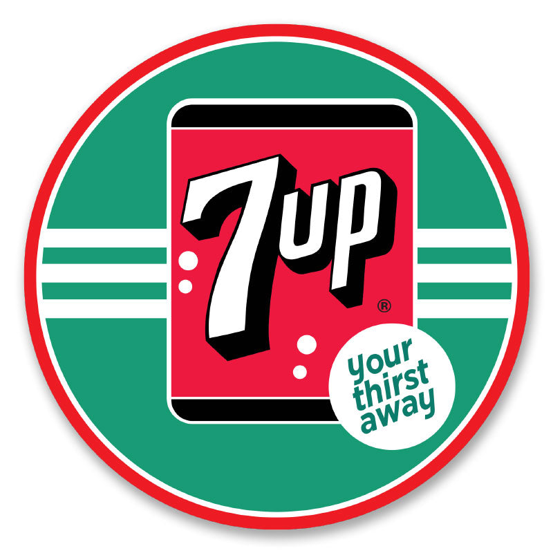 7-Up Your Thirst Away Sticker