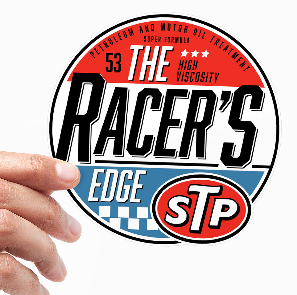 STP - The Racer's Edge Sticker – Shirtstore