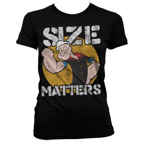 Popeye - Size Matters Girly T-Shirt