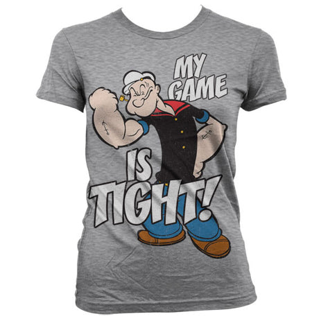 Popeye - Game Is Tight Girly T-Shirt