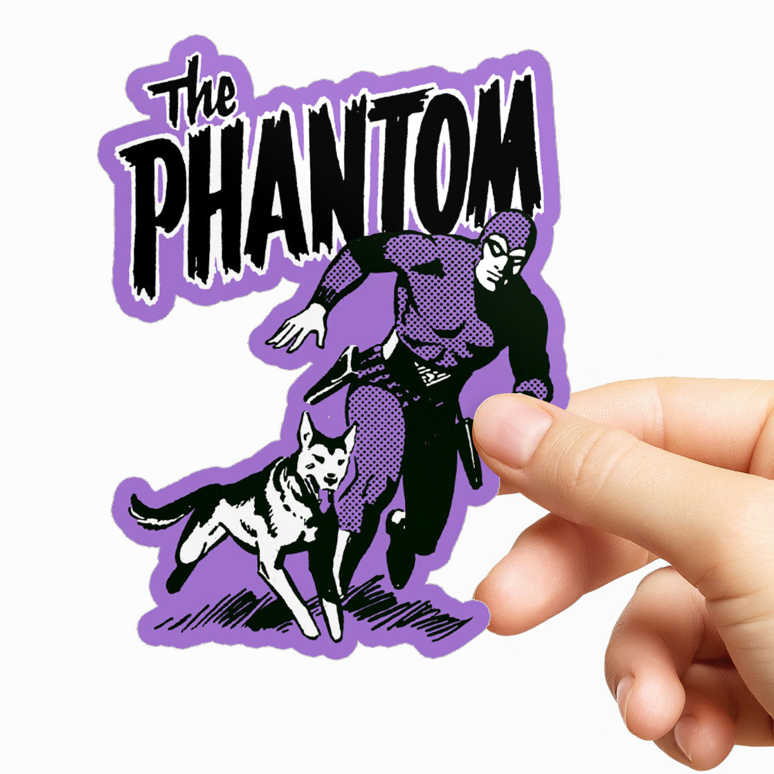 The Phantom & Devil Sticker