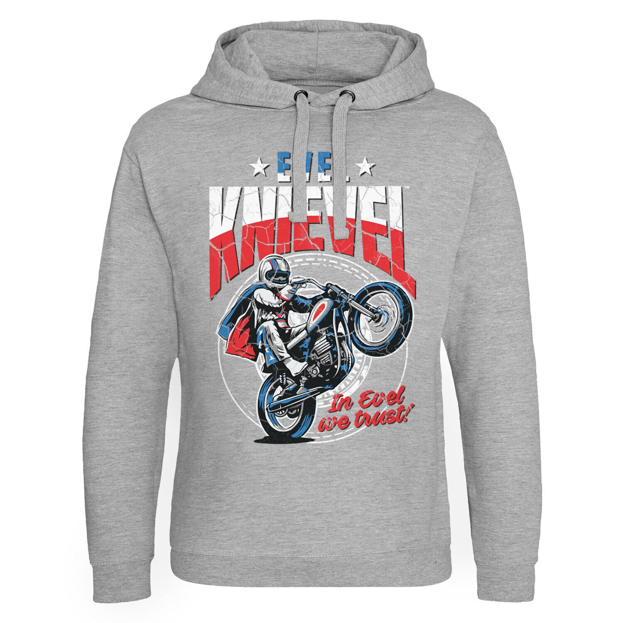 Evel Knievel Wheelie Epic Hoodie