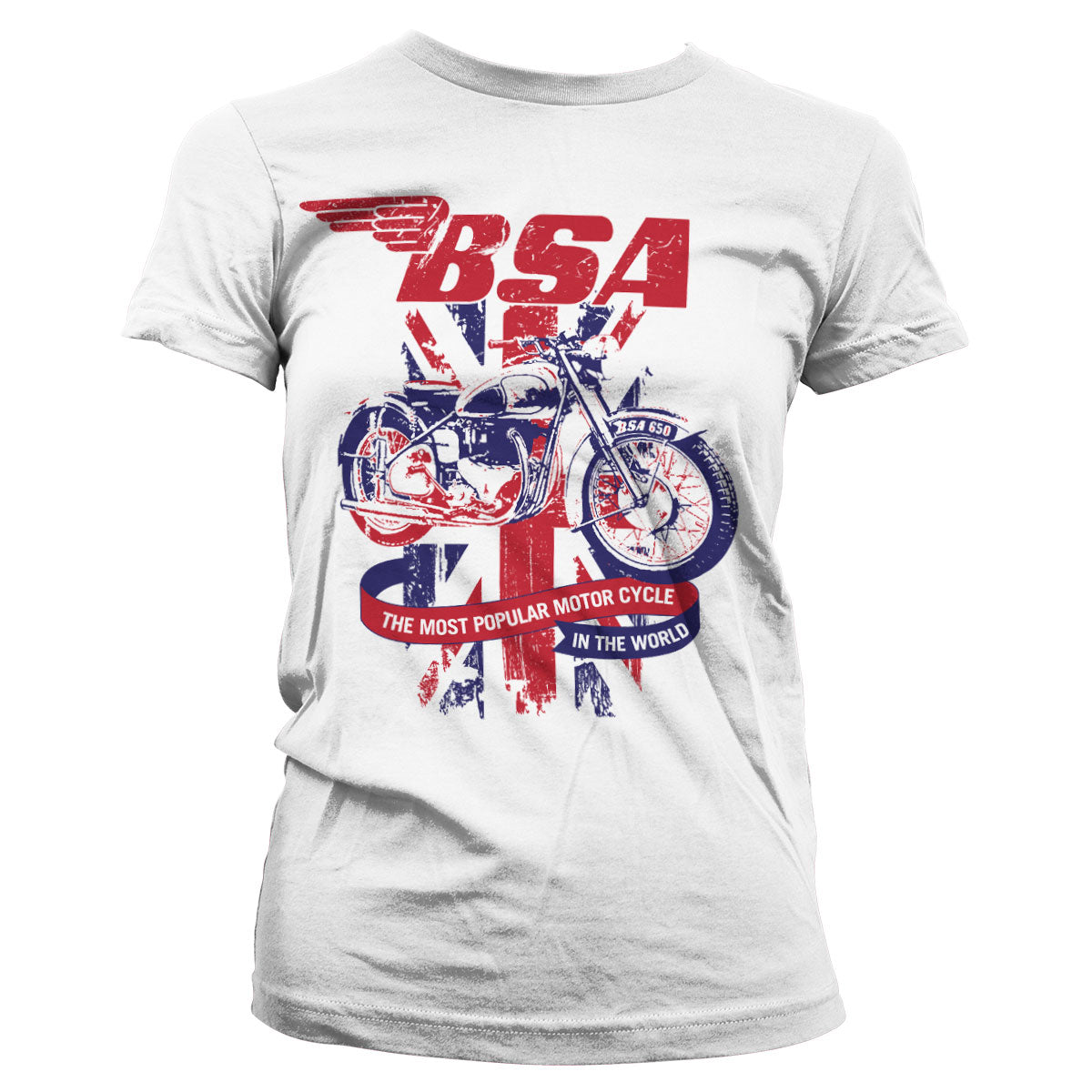 B.S.A. Union Jack Girly Tee