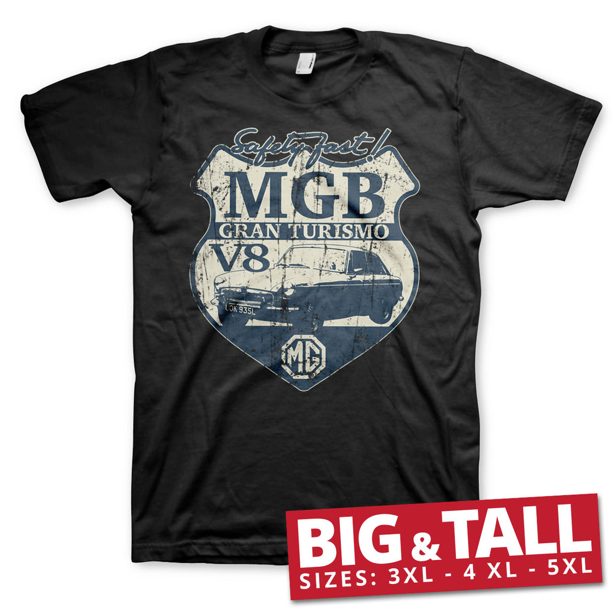 MGB Gran Turismo Big & Tall T-Shirt