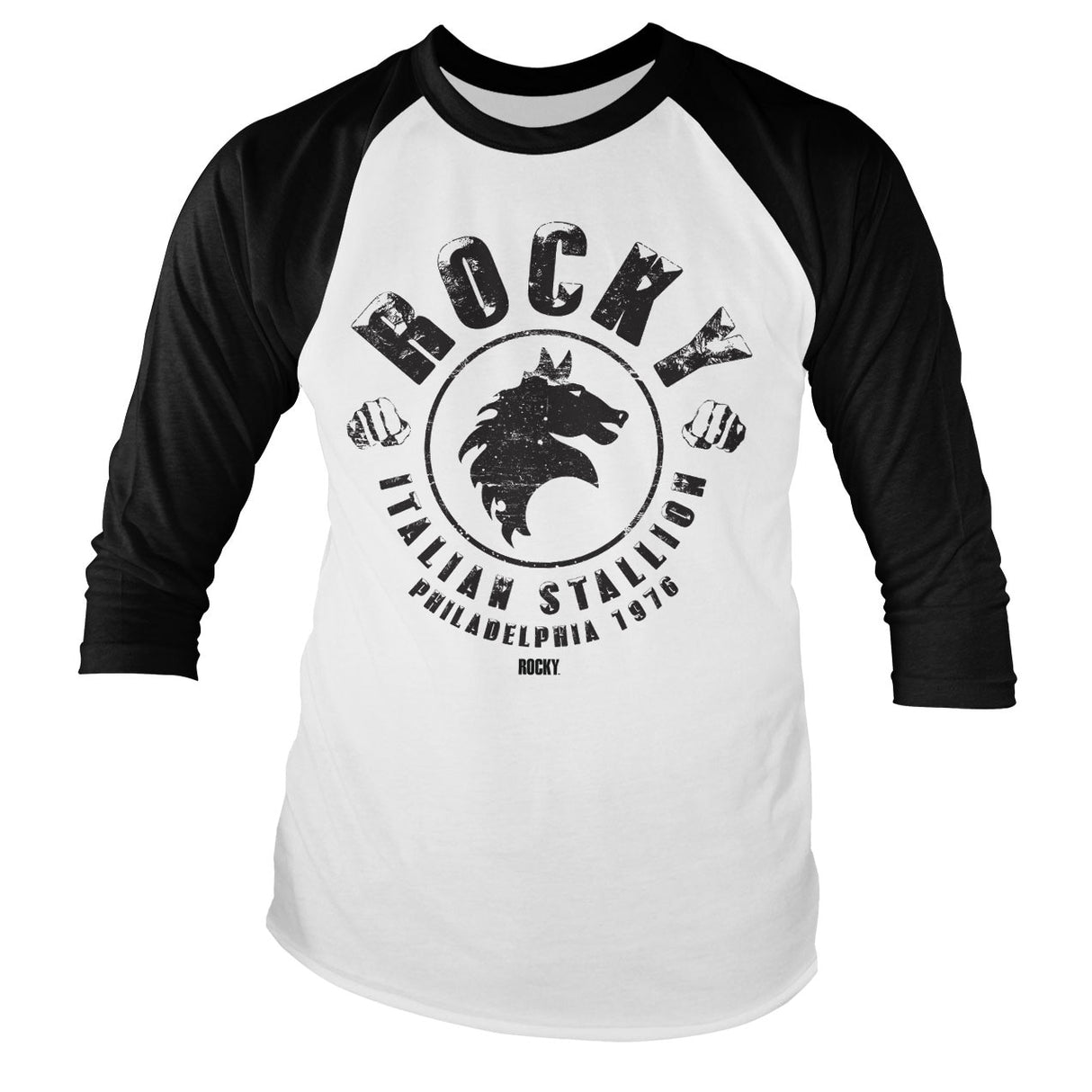 Rocky - Italian Stallion Baseball Long Sleeve Tee