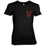 Vikings - Raven and Axe Girly Tee