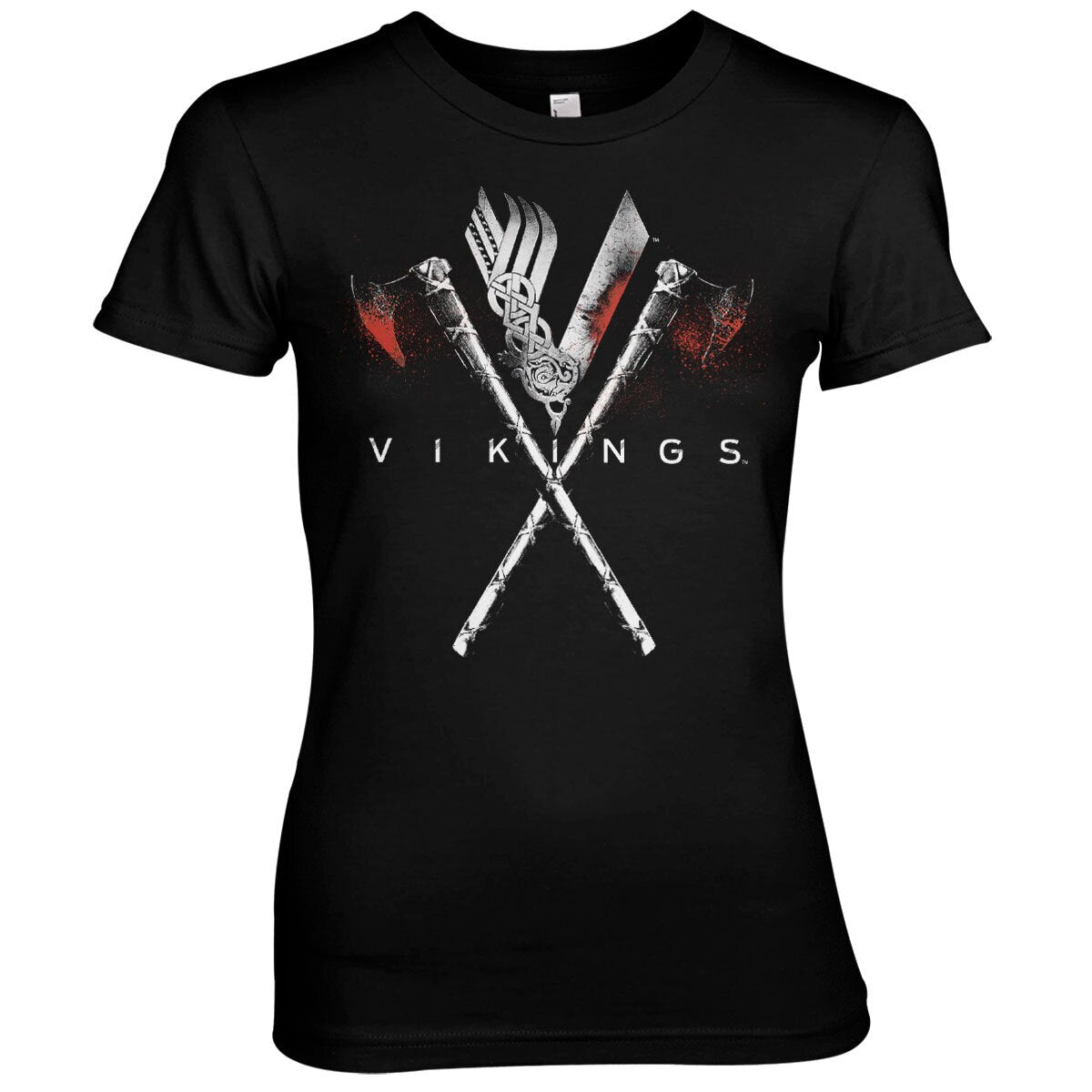 Vikings Axes Girly Tee