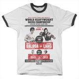 Rocky - World Heavyweight Poster Ringer Tee