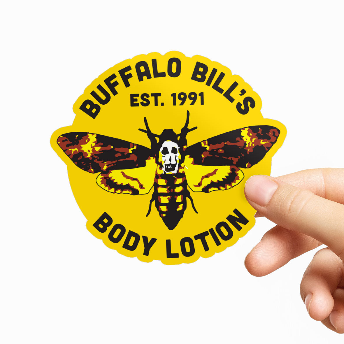 Buffalo Bill's Body Lotion Sticker