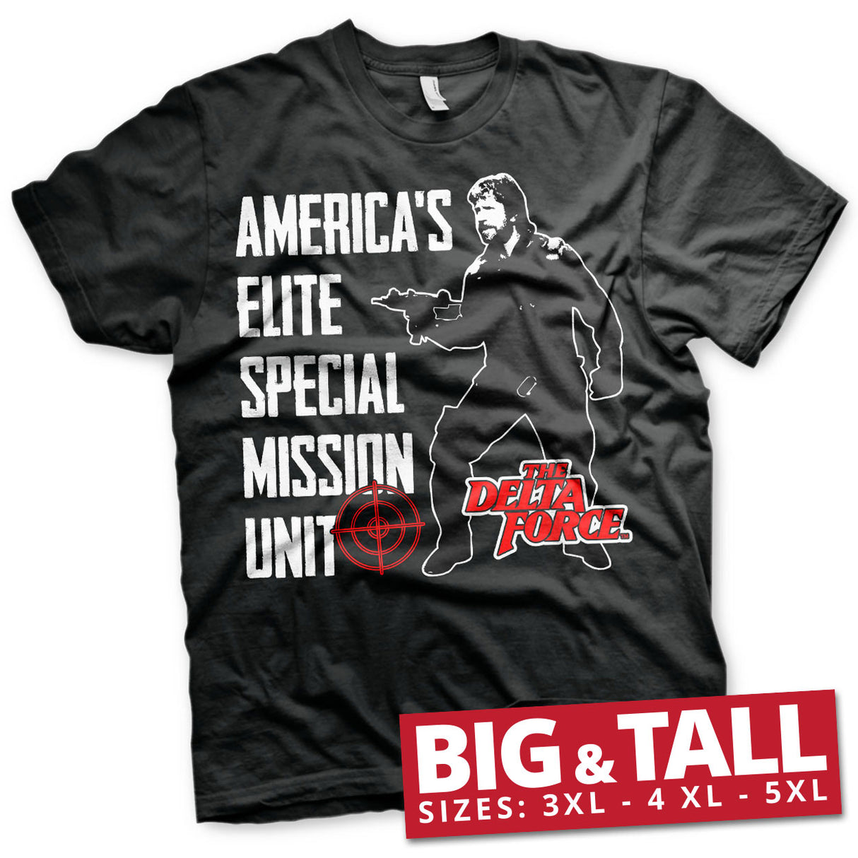 Delta Force - America's Elite Special Mission Unit Big & Tall T-Shirt