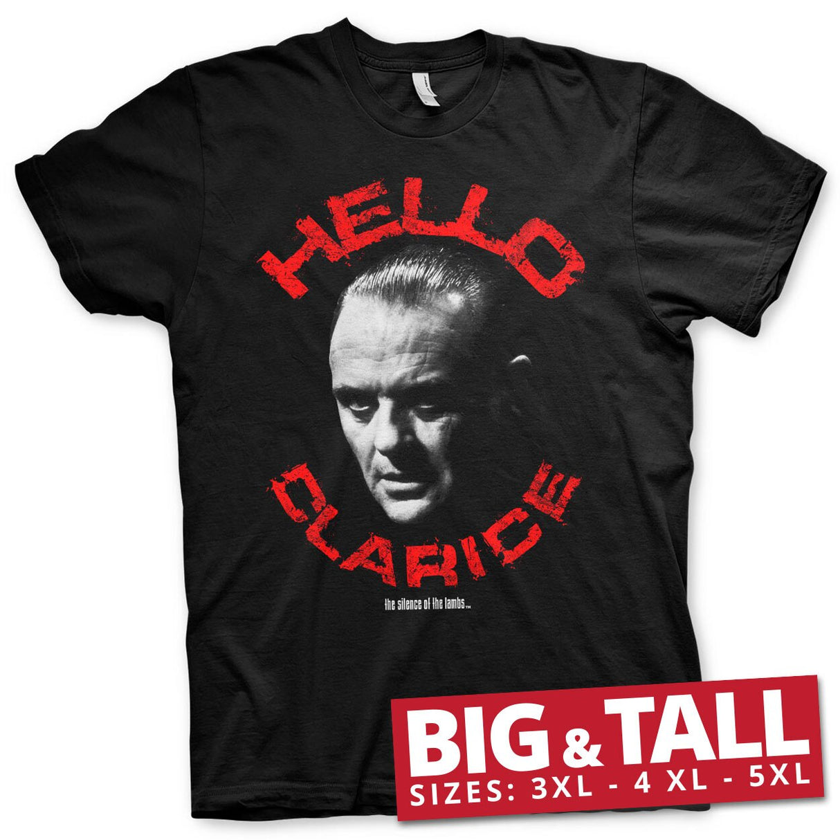 Silence Of The Lambs - Hello Clarice Big & Tall T-Shirt