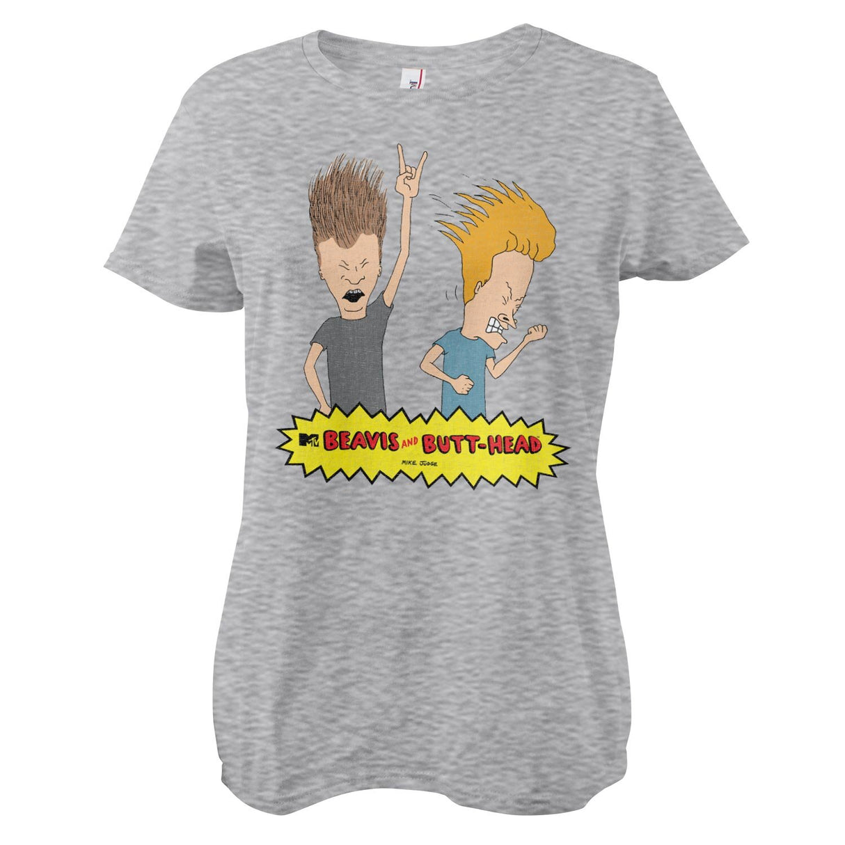 Beavis and Butt-Head Headbanging Girly Tee