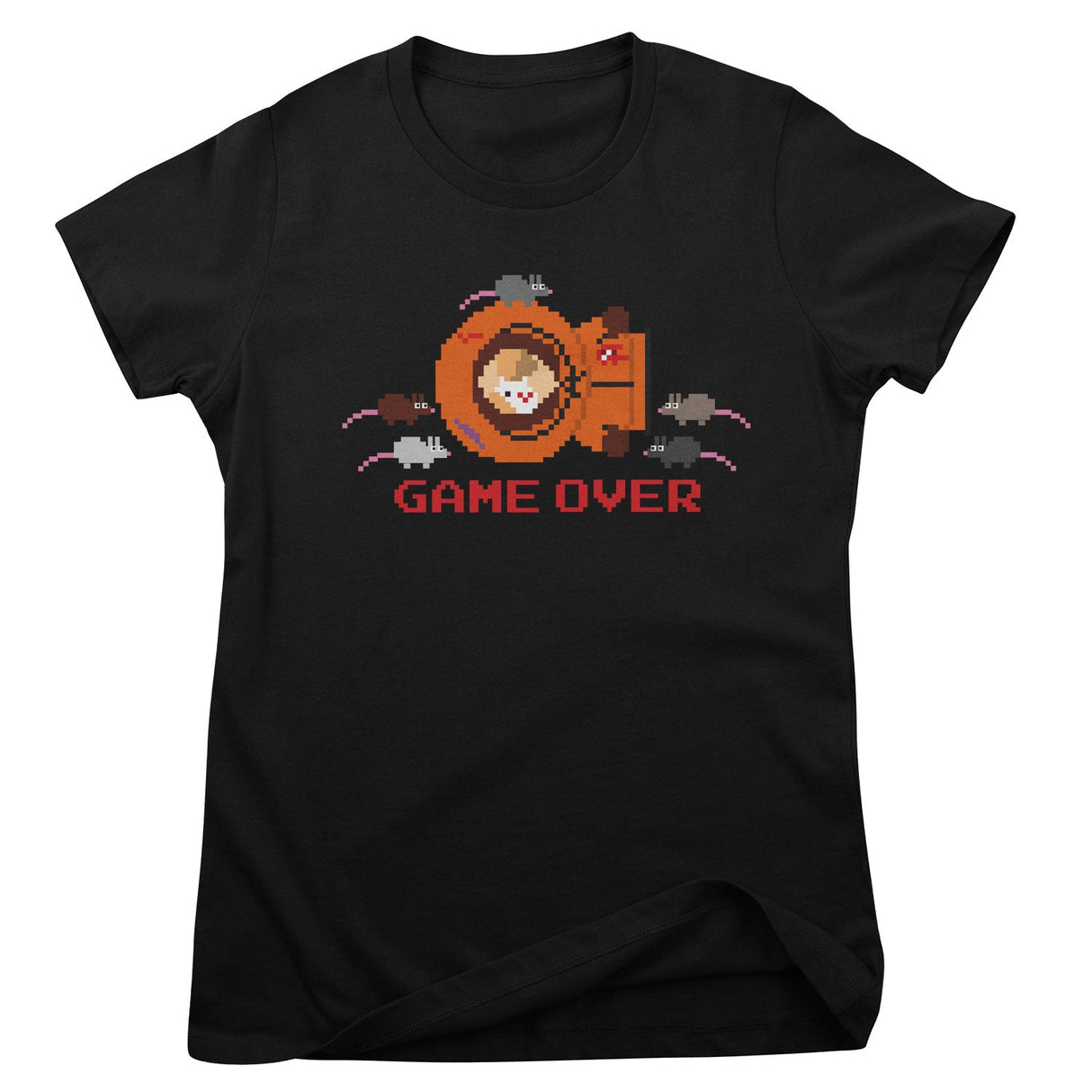 Kenny - Game Over 8-Bit Girly Tee