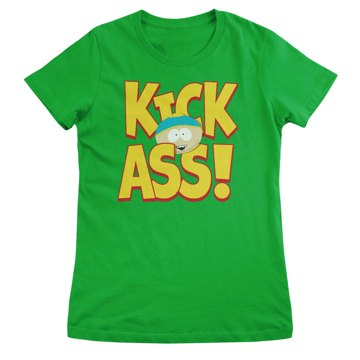 Eric Cartman Kick Ass Girly Tee