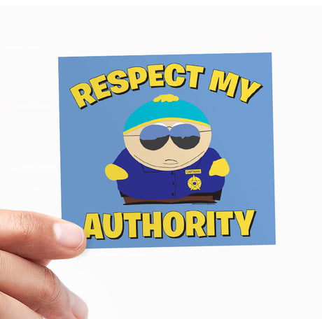 Respect My Authority Sticker