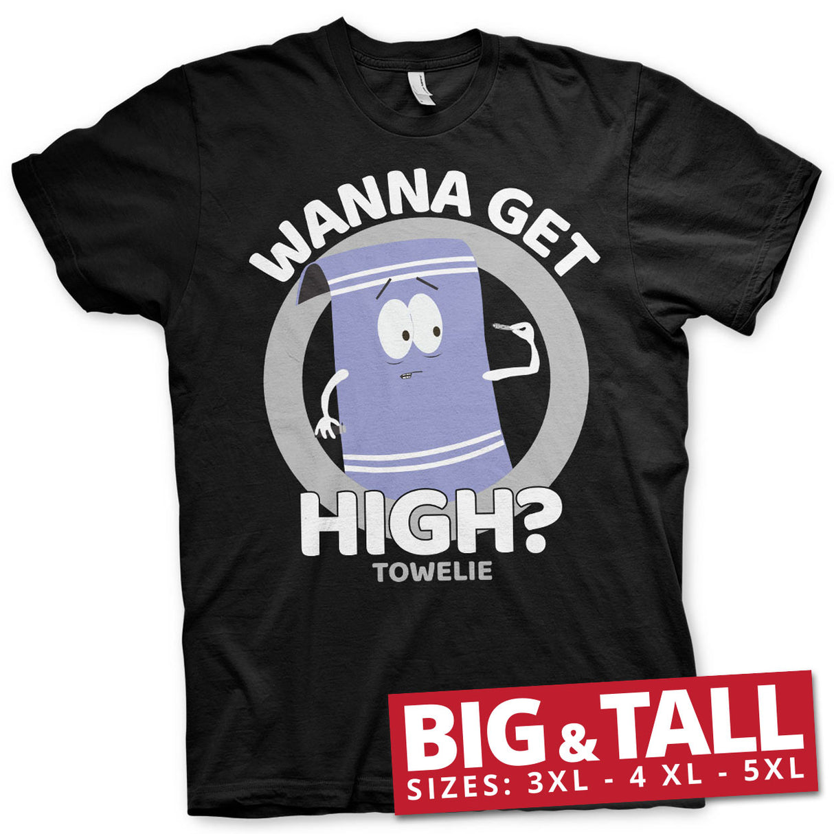 South Park / Towelie - Wanna Get High Big & Tall T-Shirt