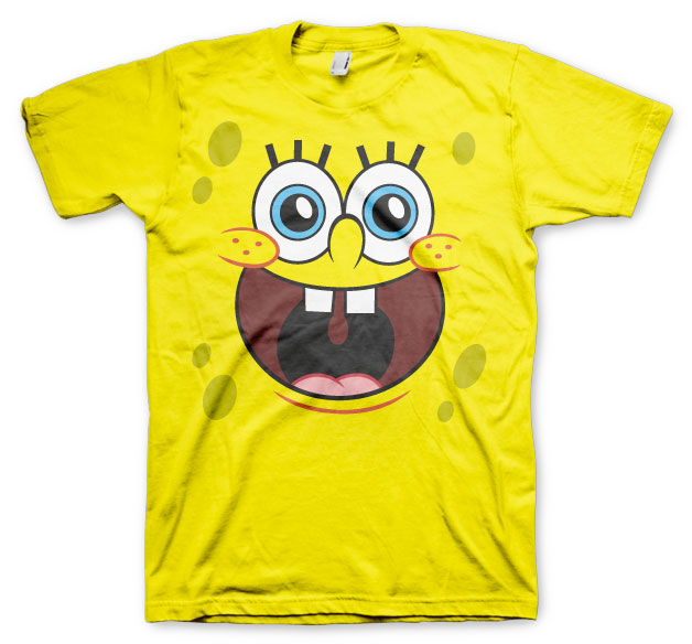 Sponge Happy Face T-Shirt