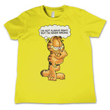 Garfield - Never Wrong Kids Tee
