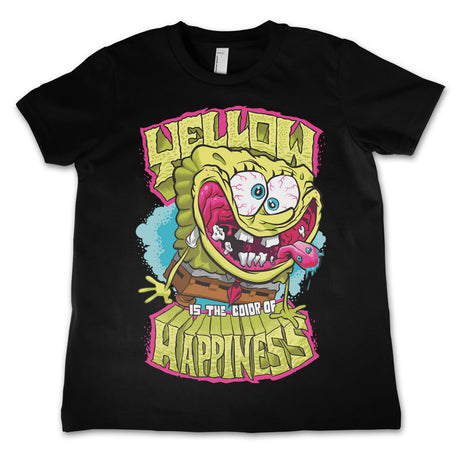 Yellow Is The Color Of Happiness Kids T-Shirt