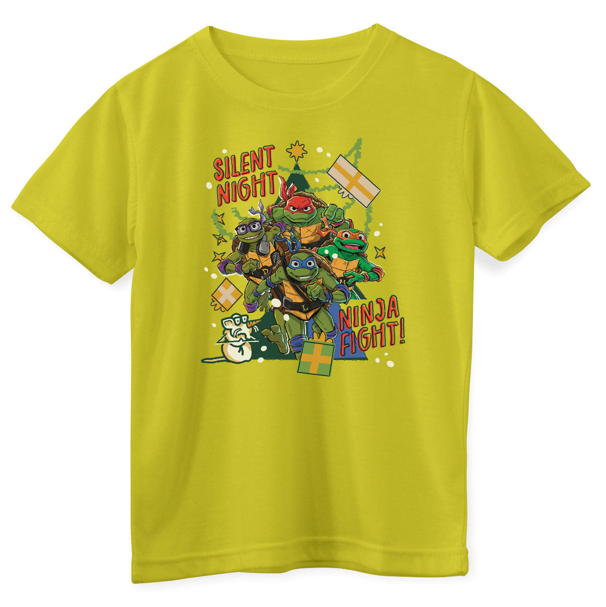 Silent Night - Ninja Fight Kids Tee