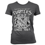 TMNT Distressed Since 1984 Girly Tee