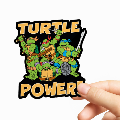 Turtle Power Sticker