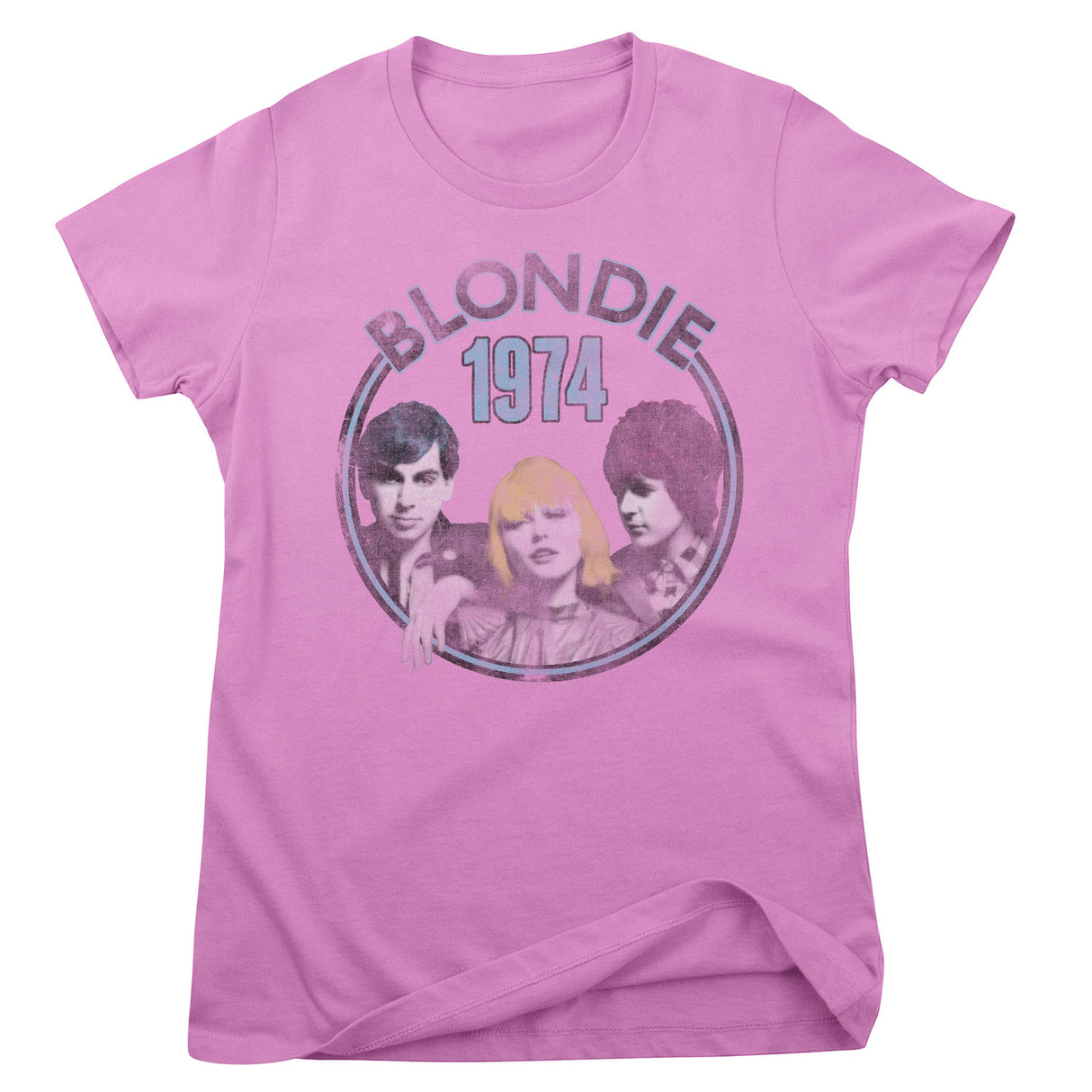 Blondie - Circular 1974 Girly Tee