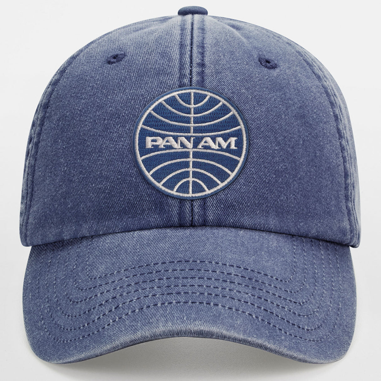 Pan-Am Globe Patch Vintage Low Profile Cap